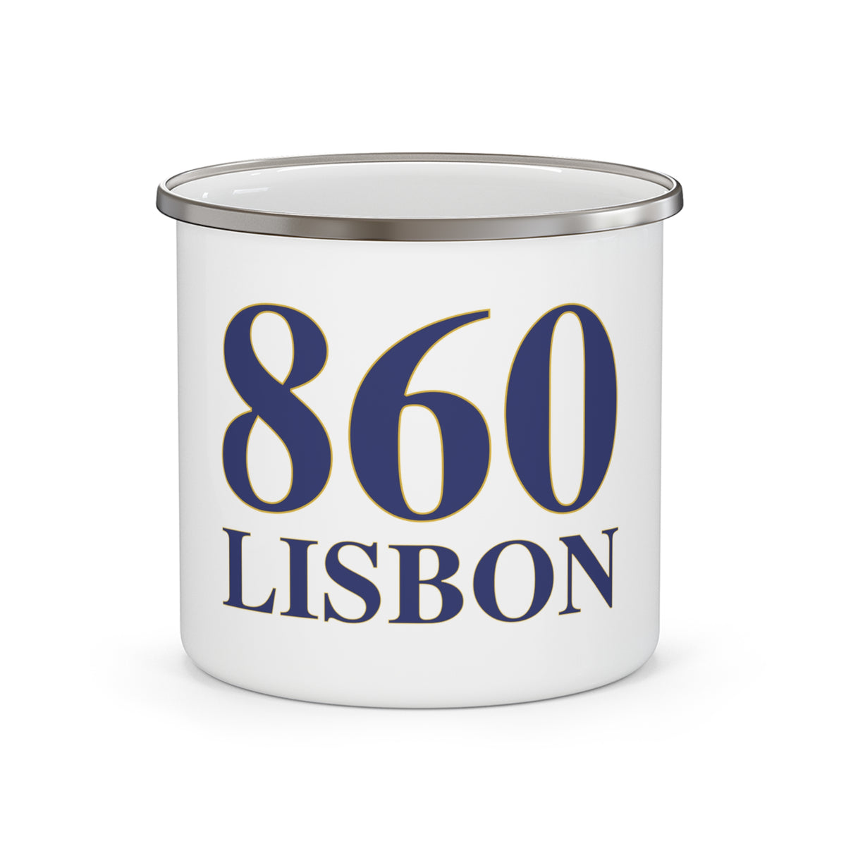 860 Lisbon  Enamel Camping Mug