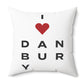 Danbury Vision Spun Polyester Square Pillow