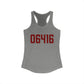 06416 Cromwell Connecticut Zip Code Women's Ideal Racerback Tank Top