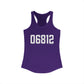 06812 New Fairfield CT Zip Code Women's Ideal Racerback Tank Top