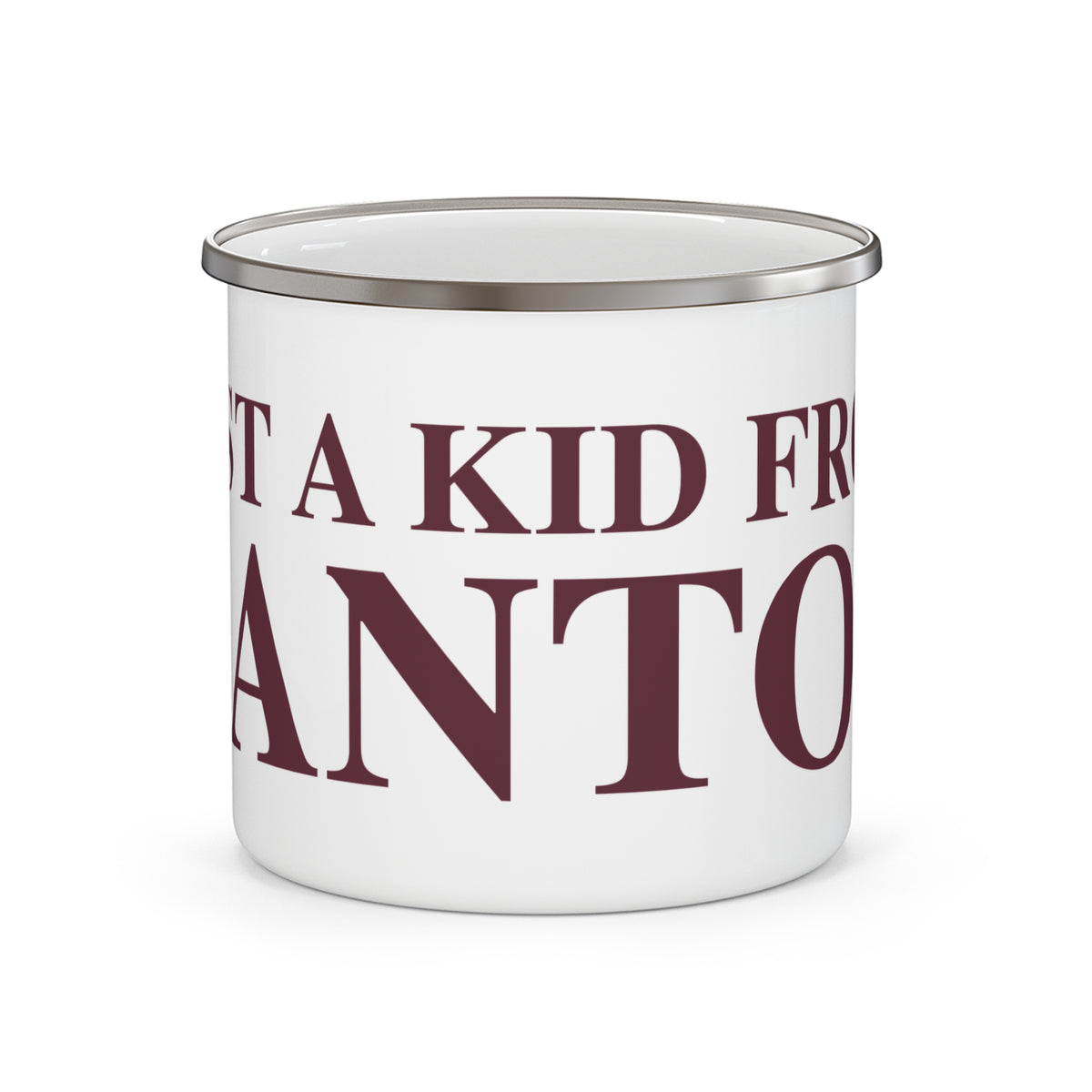Just a kid from Canton Camping Mug