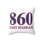 860 East Haddam Red, White & Blue Spun Polyester Square Pillow