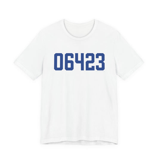 06423 East Haddam Connecticut Zip Code Unisex Jersey Short Sleeve T-Shirt