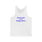 Plainville is My Happy Place Unisex Jersey Tank Top