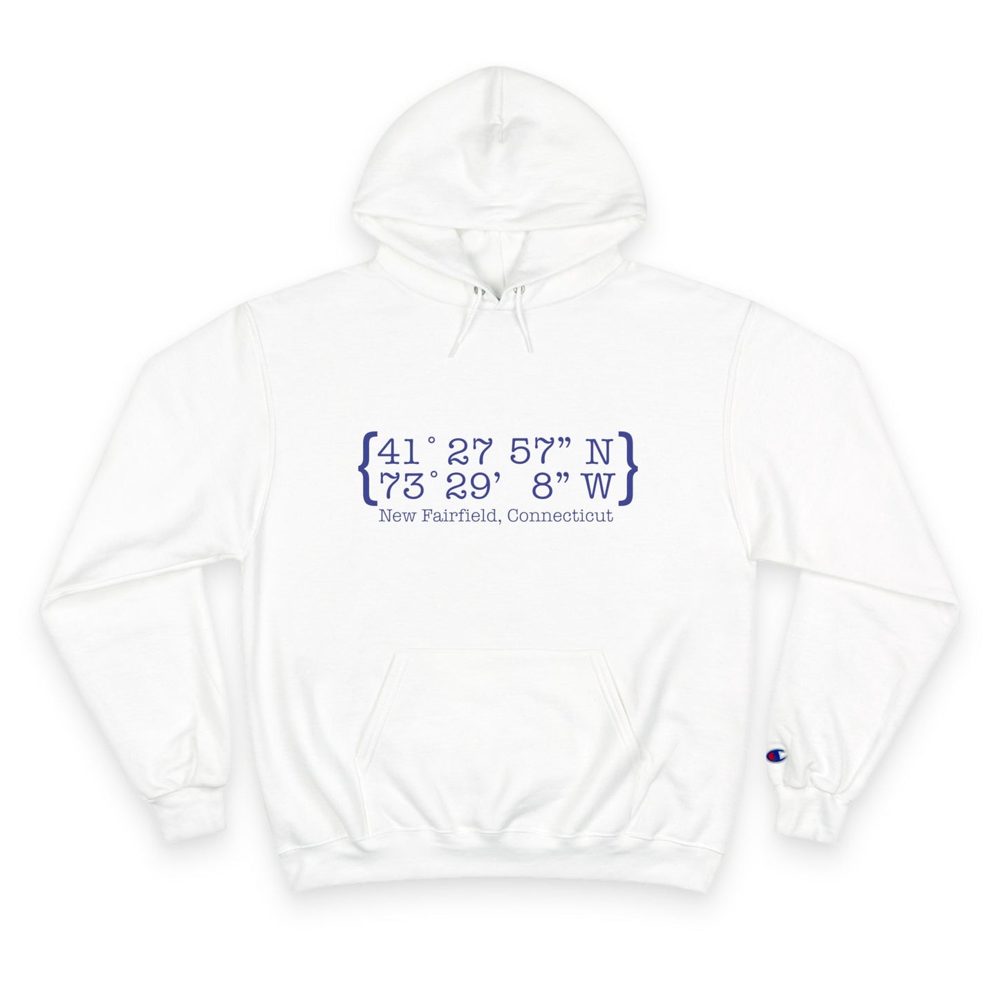 New Fairfield Coordinates Champion Hoodie Sweatshirt