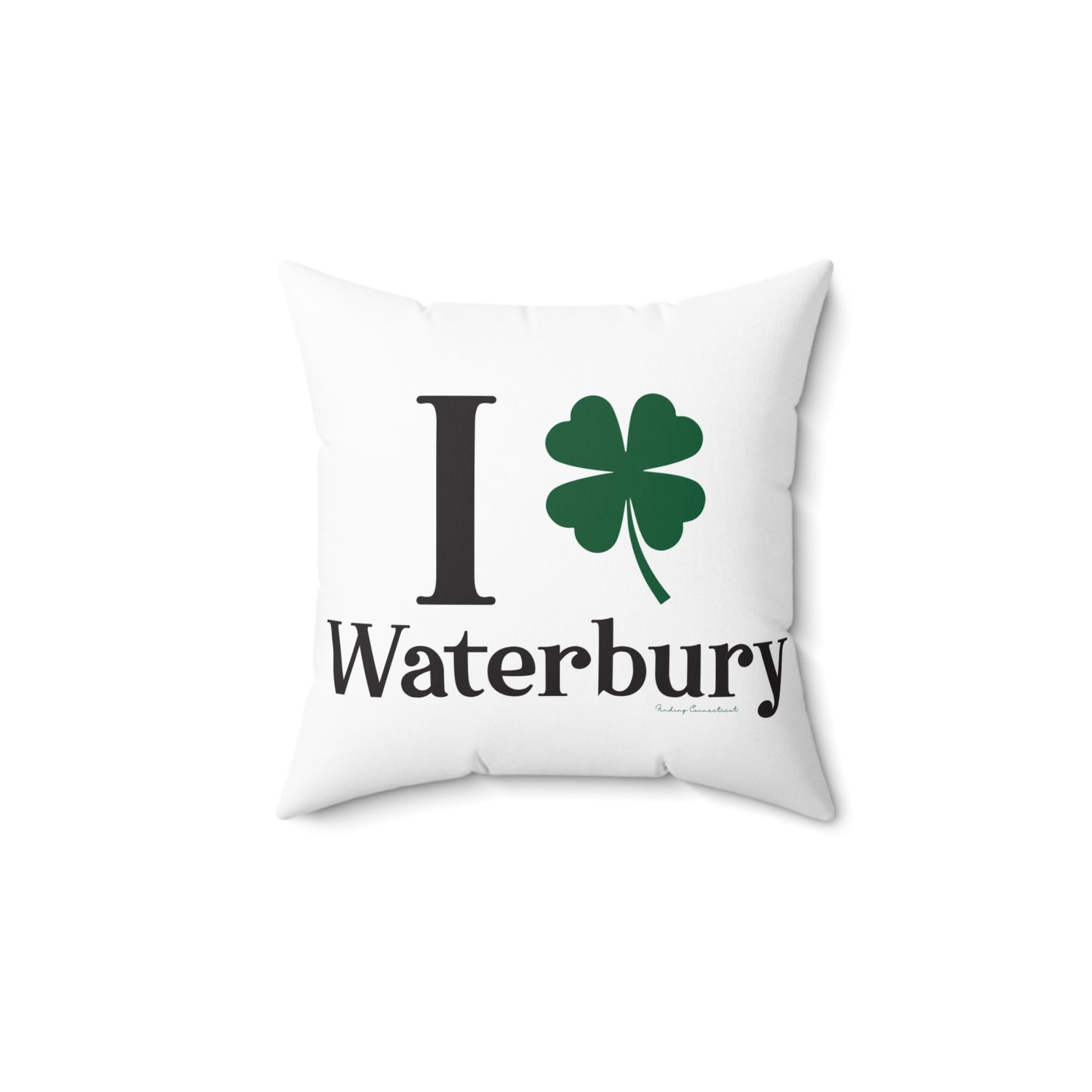 I Clover Waterbury Spun Polyester Square Pillow