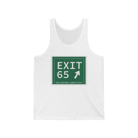 Vintage Exit 65 WCP Sign Unisex Jersey Tank Top
