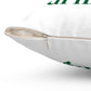 I Clover Burlington Spun Polyester Square Pillow