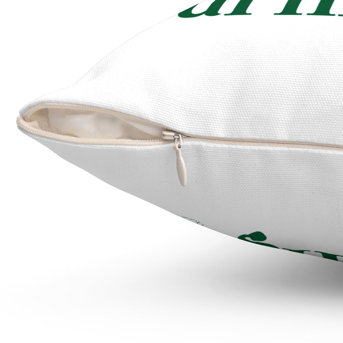 I Clover Burlington Spun Polyester Square Pillow