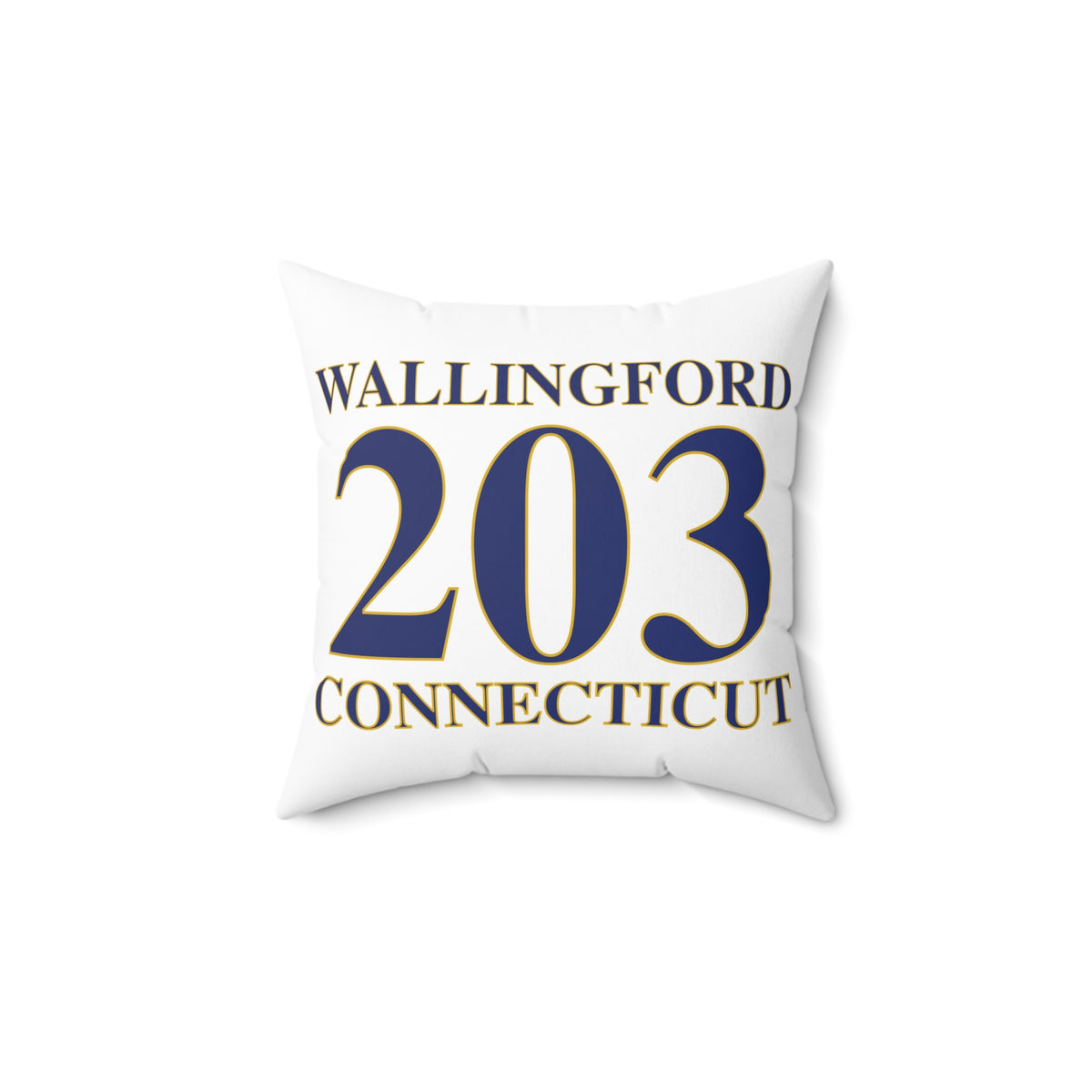 Wallingford 203 Connecticut Polyester Square Pillow
