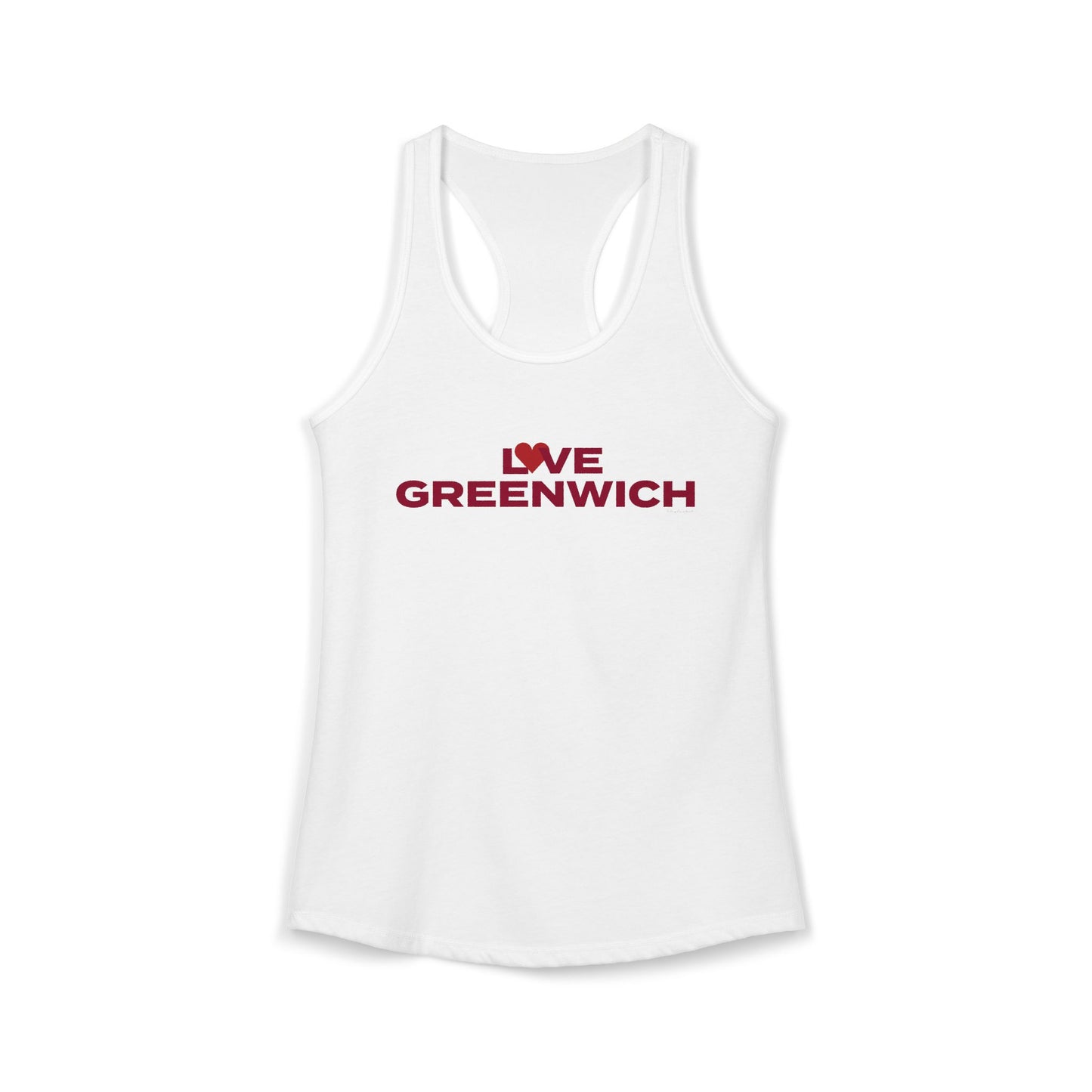 Love Greenwich Women's Ideal Racerback Tank Top