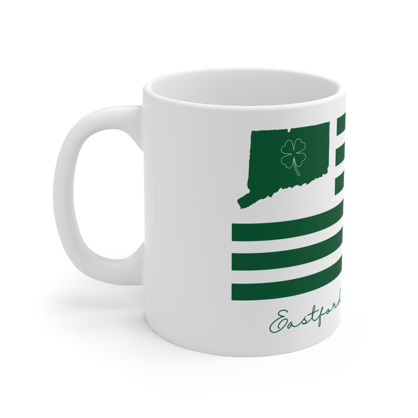 Eastford Connecticut St. Patrick’s Day Flag Mug 11oz