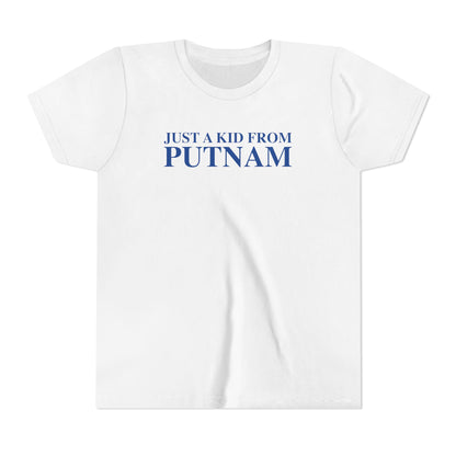 Just a kid from Putnam Youth Short Sleeve T-Shirt
