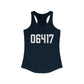 06417 Deep River CT Zip Code Women's Ideal Racerback Tank Top