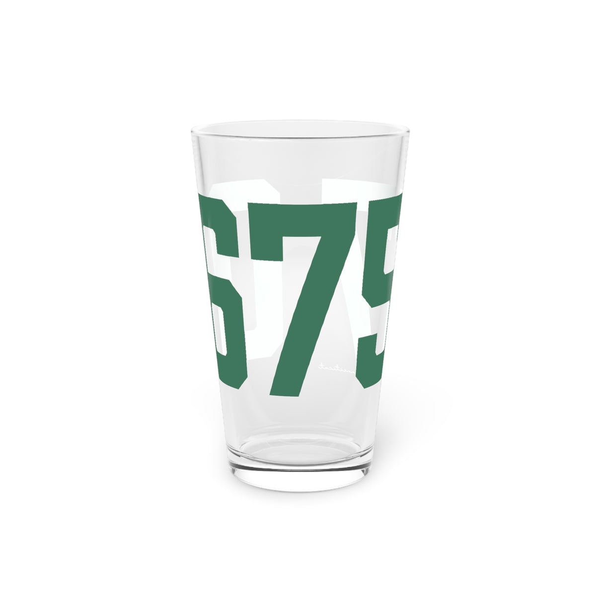 06757 Kent Connecticut Zip Code Pint Glass, 16oz