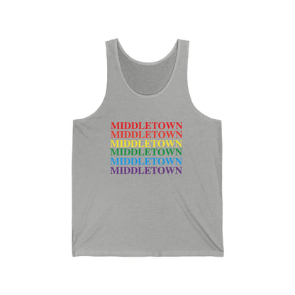 Middletown Pride Unisex Jersey Tank