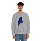 Maine Love (blue) Unisex Heavy Blend™ Crewneck Sweatshirt