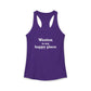 Weston Is My Happy Place Women's Ideal Racerback Tank Top