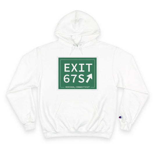 Vintage Exit 67S WCP Sign Champion Hoodie