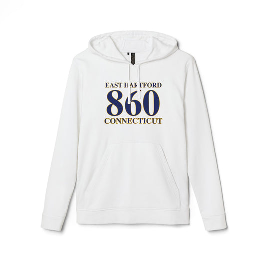 East Hartford 860 Connecticut adidas Unisex Fleece Hoodie