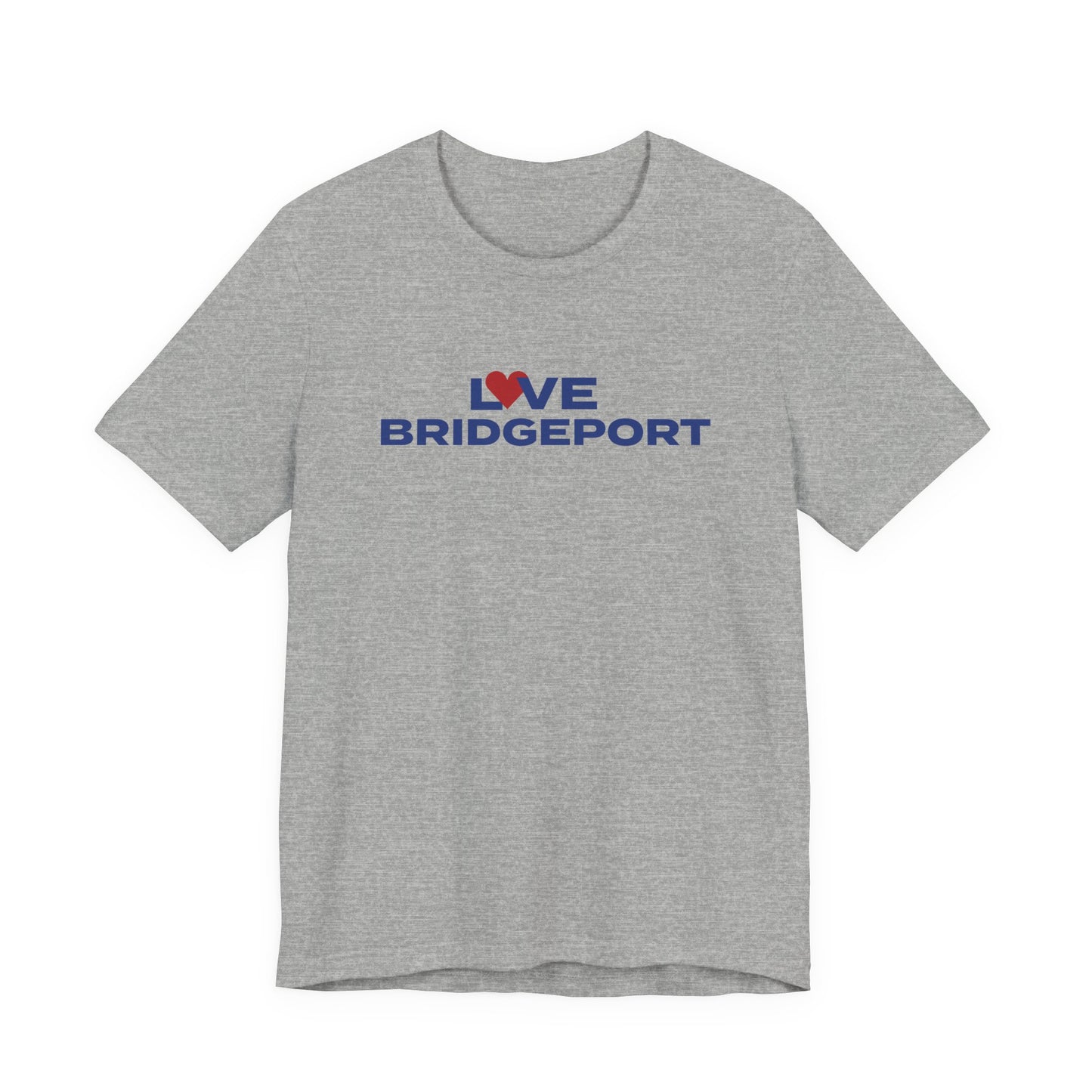 Love Bridgeport Unisex Jersey Short Sleeve T-Shirt
