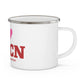 I Heart NWCN Enamel Camping Mug