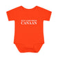 Just a kid from Canaan Infant Baby Rib Bodysuit