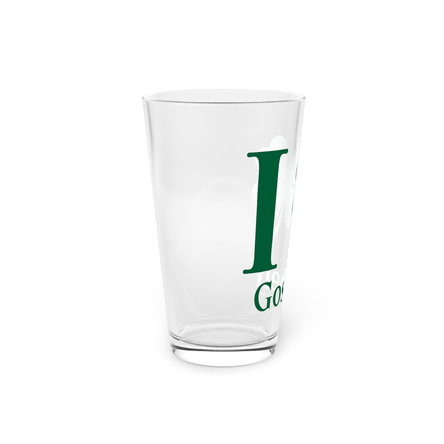 I Clover Goshen Pint Glass, 16oz