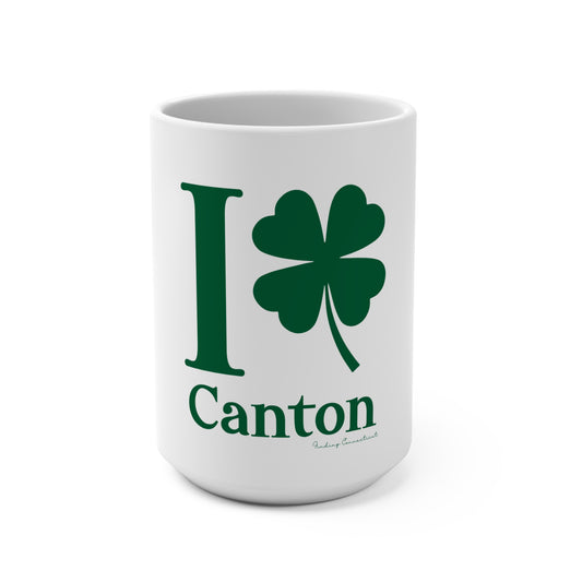 I Clover Canton Mug 15oz