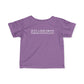 Just a kid from Stonington Infant Fine Jersey T-Shirt