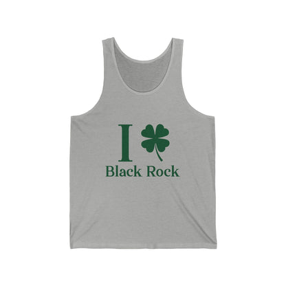 I Clover Black Rock Unisex Jersey Tank