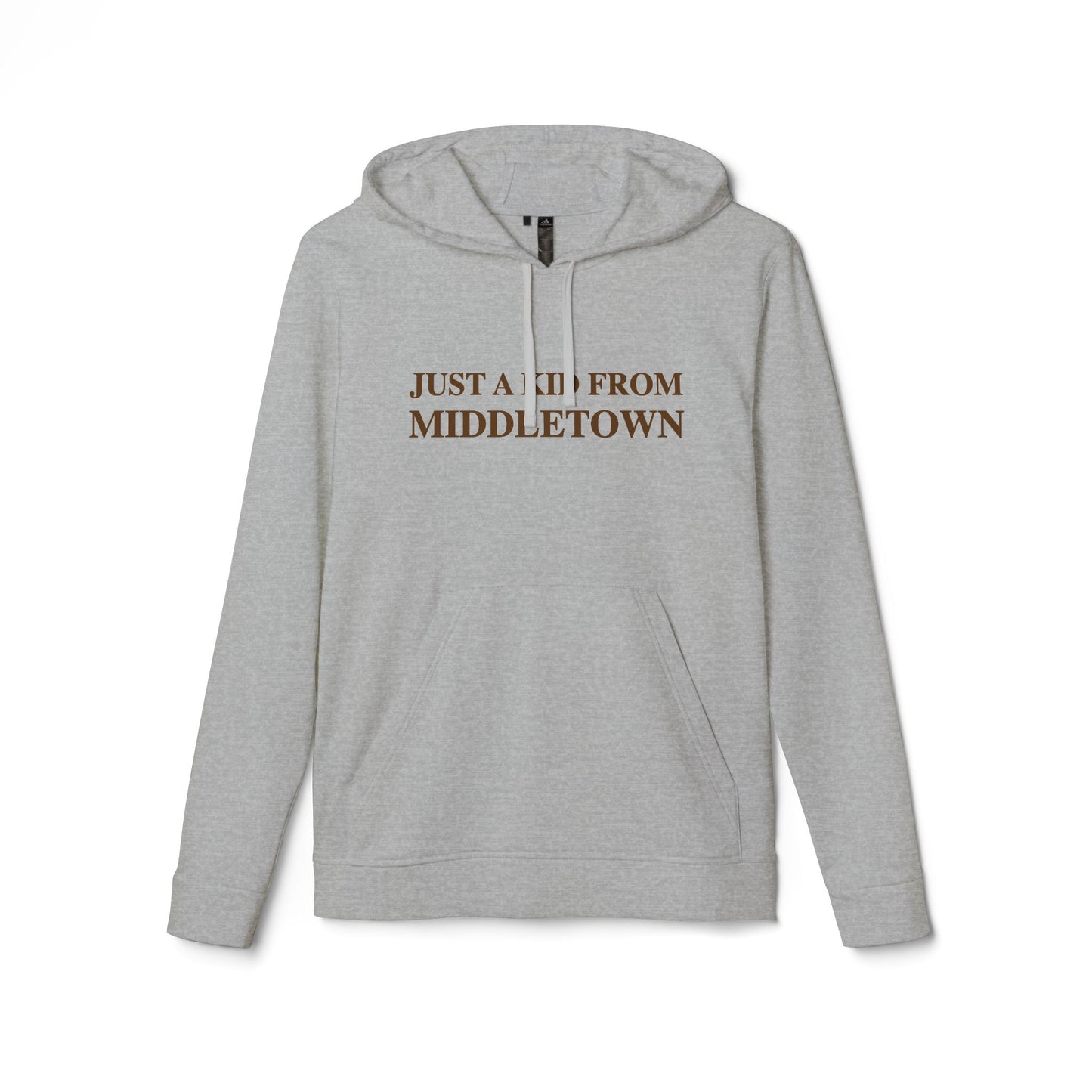 Just a kid from Middletown adidas® Unisex Fleece Hoodie