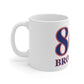860 Brooklyn Red, White & Blue Mug 11oz