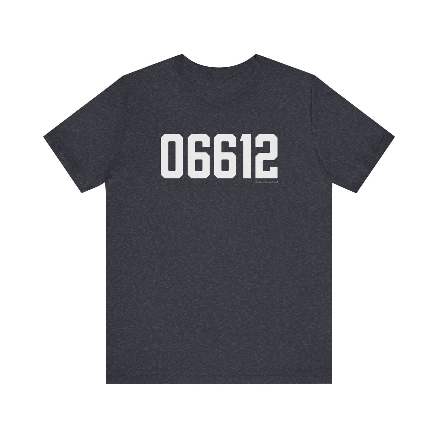 06612 Easton CT Zip Code Unisex Jersey Short Sleeve T-Shirt
