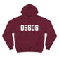 06606 Bridgeport CT Zip Code Champion Hoodie Sweatshirt