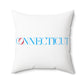 41 Tilt Connecticut Spun Polyester Square Pillow