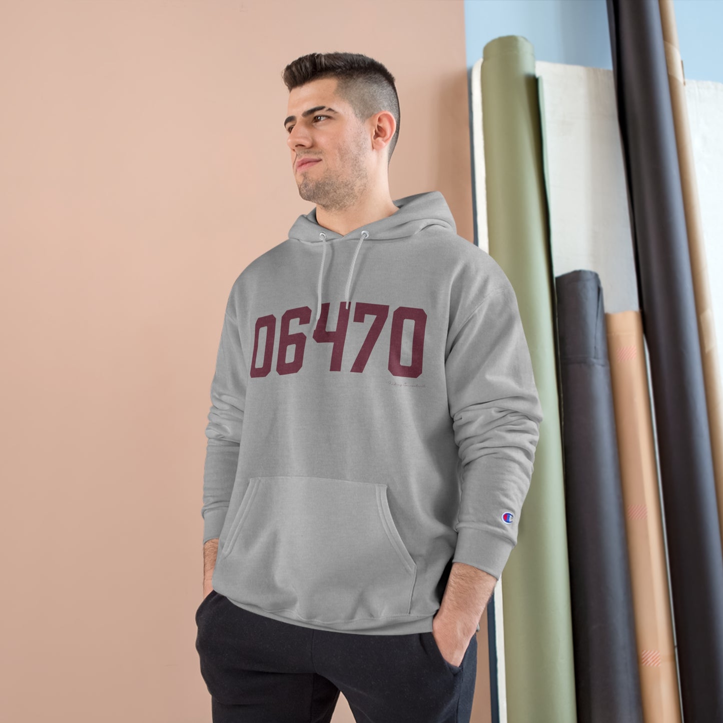 06470 - Newtown CT Zip Code Champion Hoodie