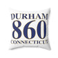 Durham 860 Connecticut Spun Polyester Square Pillow