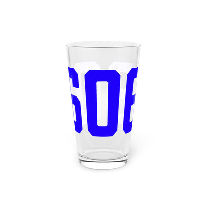 06062 Plainville Connecticut Zip Code Pint Glass, 16oz