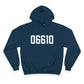 06610  Bridgeport CT Zip Code Champion Hoodie Sweatshirt