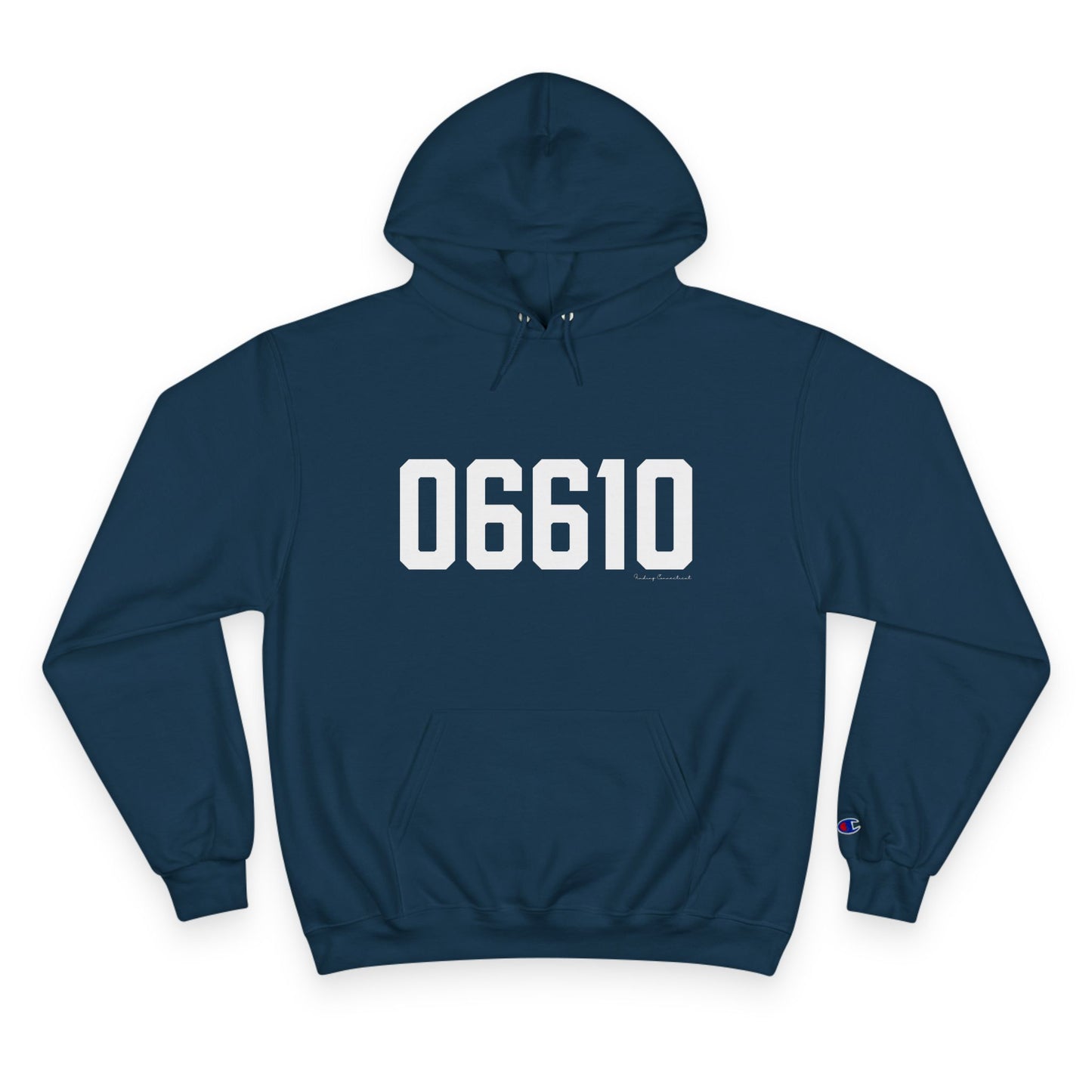 06610  Bridgeport CT Zip Code Champion Hoodie Sweatshirt
