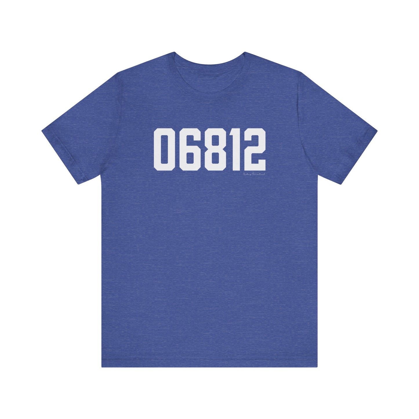 06812 New Fairfield CT Zip Code Unisex Jersey Short Sleeve T-Shirt