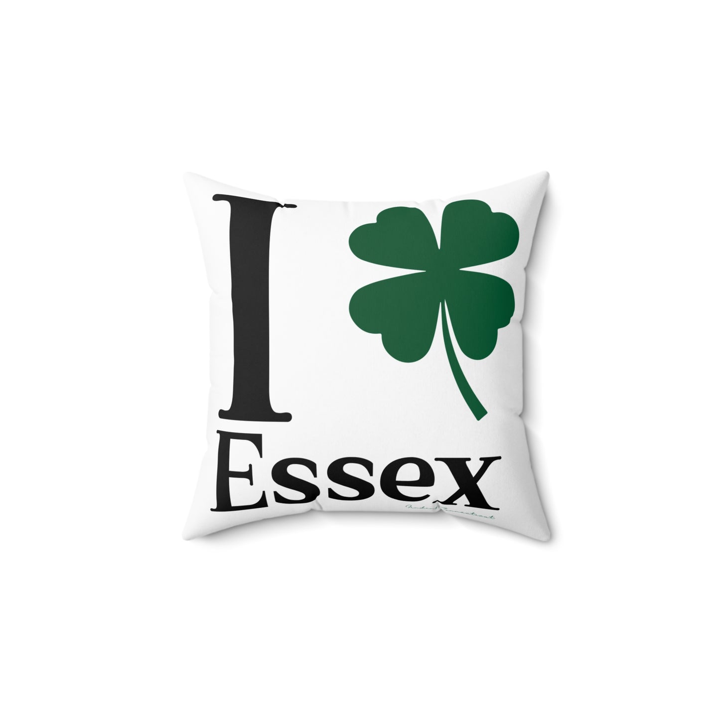 I Clover Essex Spun Polyester Square Pillow