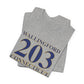 Wallingford 203 Connecticut Unisex Jersey Short Sleeve Tee