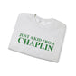 Just a kid from Chaplin Unisex Heavy Blend™ Crewneck Sweatshirt