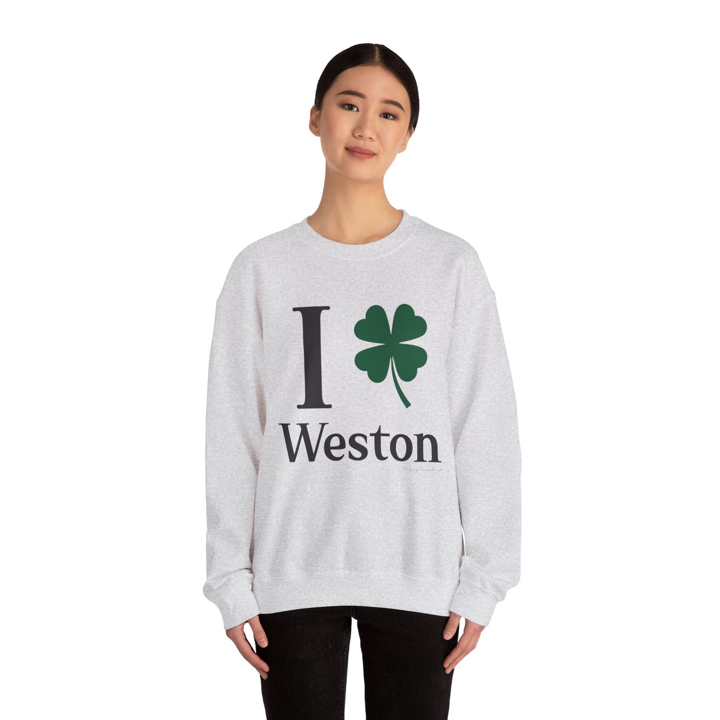 I Clover Weston Unisex Heavy Blend™ Crewneck Sweatshirt