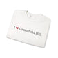 I Heart Greenfield Hill. Unisex Heavy Blend™ Crewneck Sweatshirt