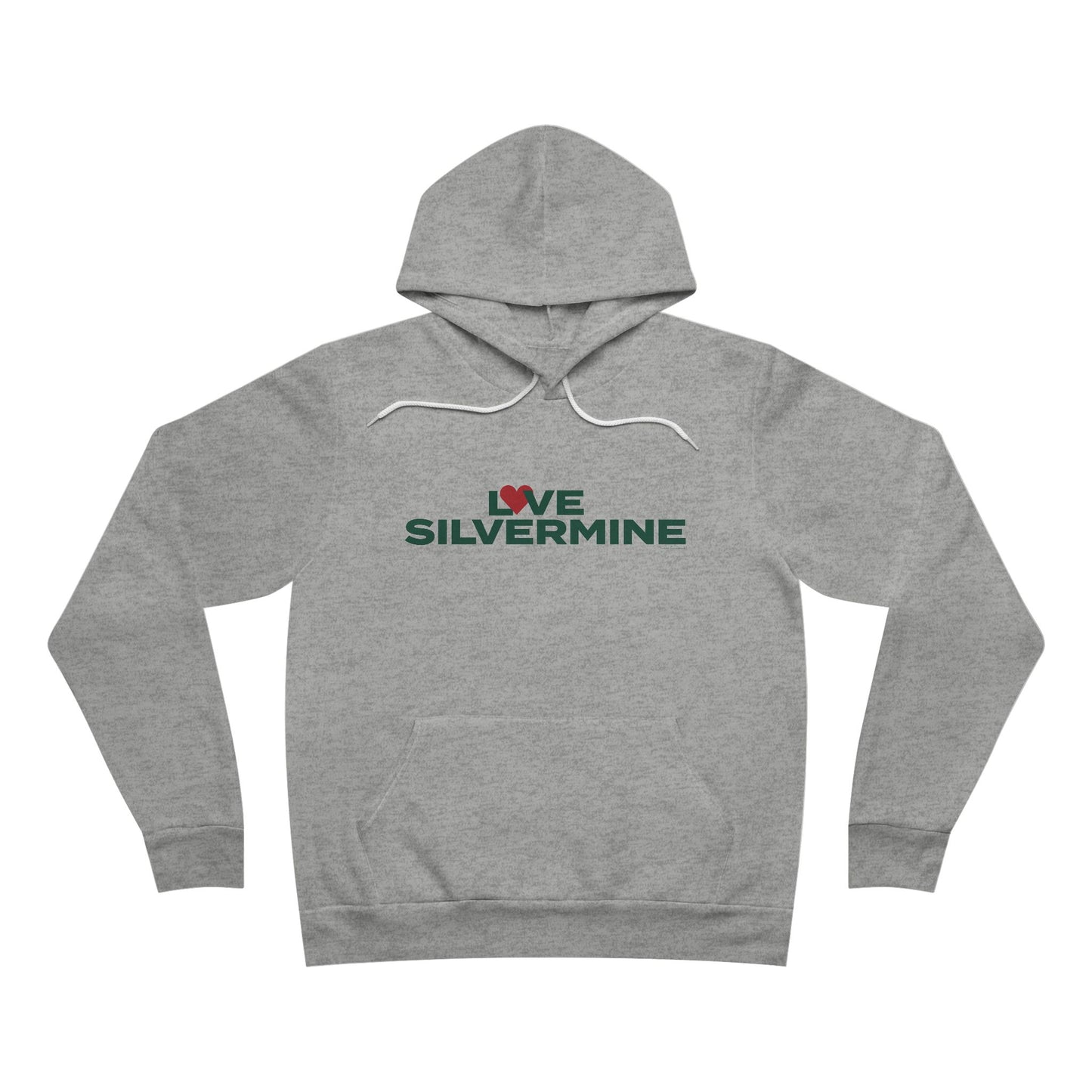 Love Silvermine Unisex Sponge Fleece Pullover Hoodie