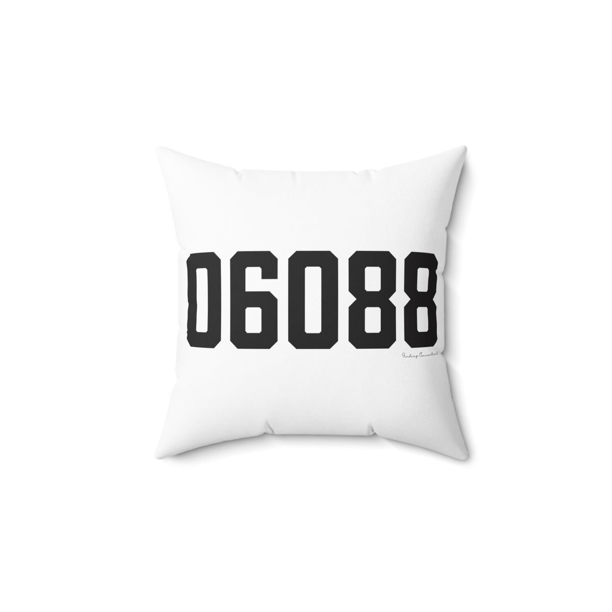 06088 East Windsor Connecticut Zip Code Polyester Square Pillow