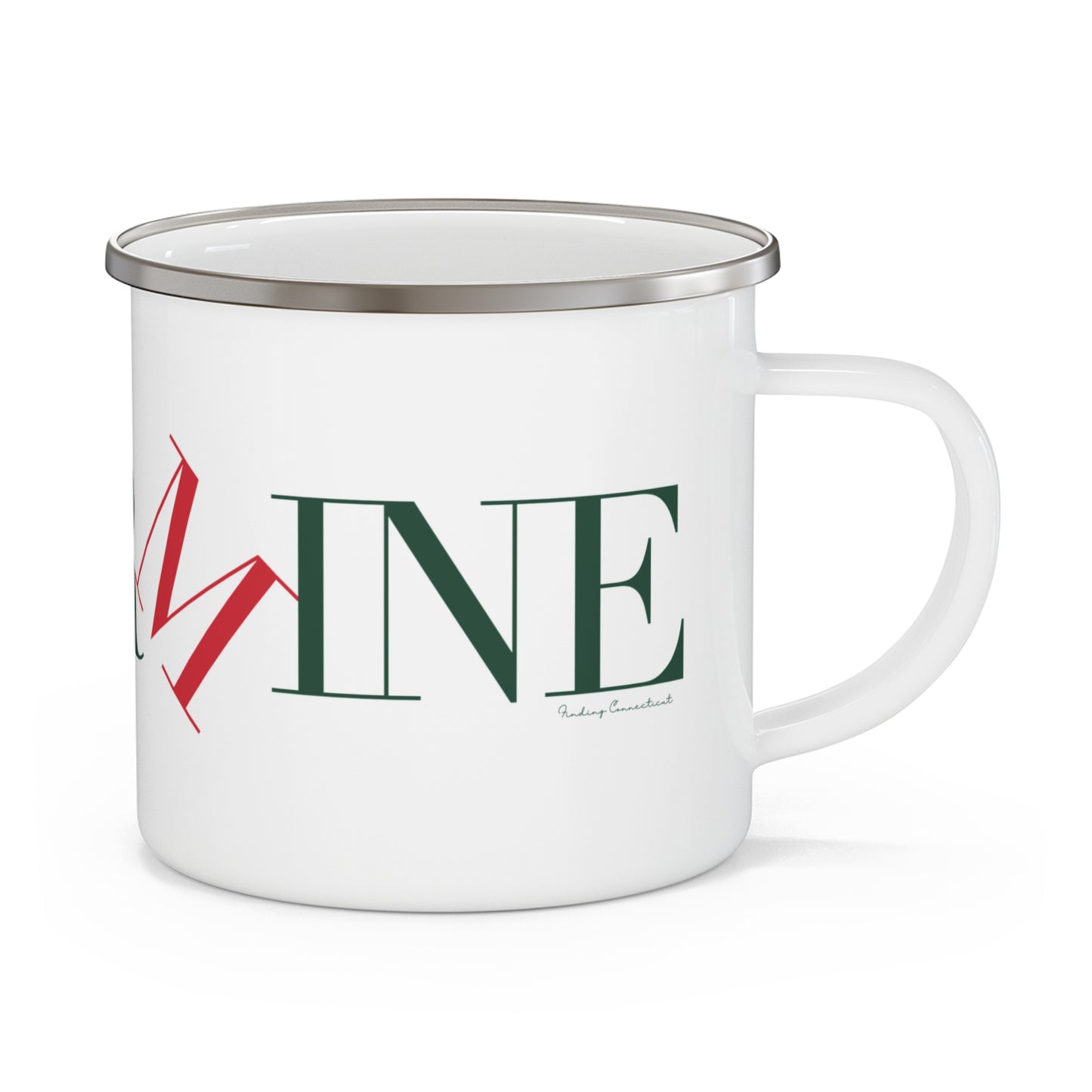 41 Tilt Silvermine Enamel Camping Mug